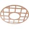 Ekena Millwork O'Neal Wood Fretwork Pierced Ceiling Medallion, Cherry, 32"OD x 11 5/8"ID x 3/8"T CMWP32X32X0375ONCH - alternate 5